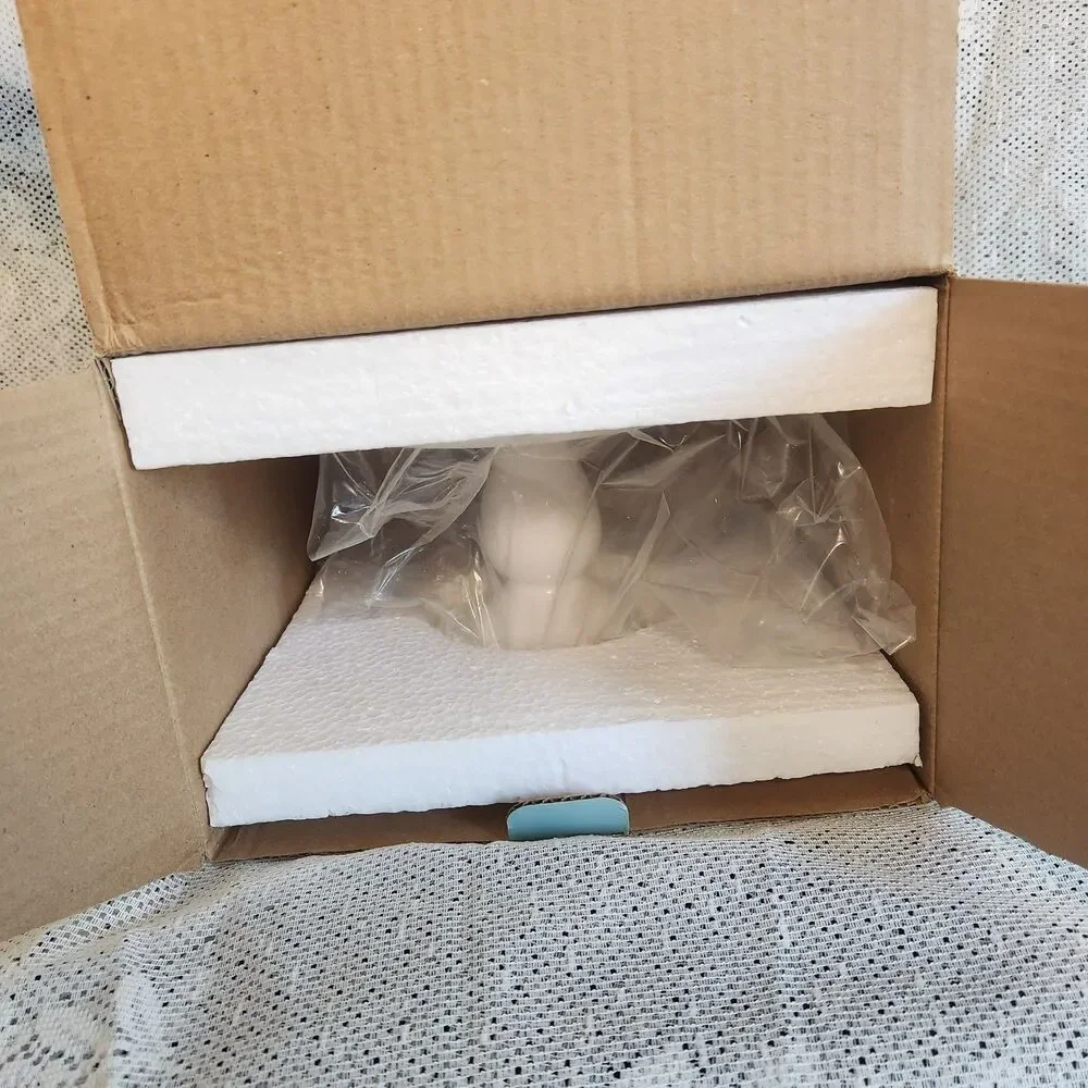 PartyLite Sidewalk Cafe Pedestal 3 Wick Candle Holder HB2504